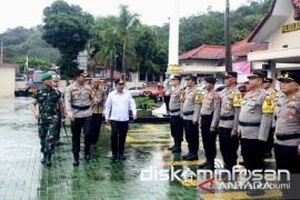 Polres Sukabumi gelar pasukan Operasi Lilin Lodaya 2025