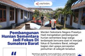 Pembangunan hunian sementara jadi fokus di Sumatera Barat
