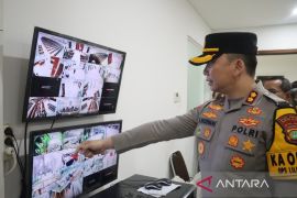 Polres Tangsel perkuat pengawasan CCTV untuk keamanan Natal