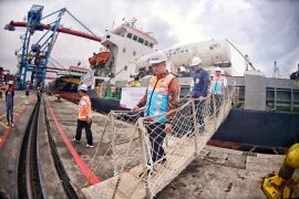 Menhub Dudy: Kapal Barito Mas kirim bantuan ke Aceh bentuk negara hadir