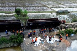 KAI: Pemulihan jalur terdampak bencana Sumatera dilakukan 5x24 jam nonstop