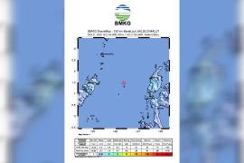 Gempa magnitudo 5,6 di Ternate akibat deformasi batuan Lempeng Laut Maluku