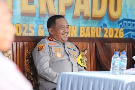 Kapolda Sultra pantu pos pengamanan Nataru pastikan kesiapan personel