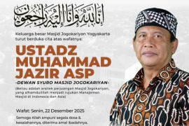 Ustadz Jazir ASP, Ketua Dewan Syuro Masjid Jogokariyan Yogya berpulang