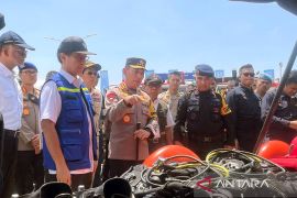 Kapolri atensi pengamanan empat objek vital di Banten saat libur Natal