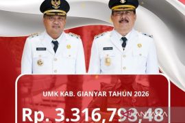 UMK di Gianyar Bali 2026 disepakati naik 6,34 persen