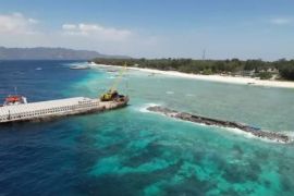 BKKPN pantau ekosistem laut akibat proyek pencegah abrasi di Gili Meno Lombok