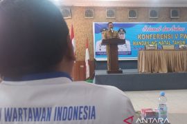 Bupati Madina buka Konferensi V PWI, tekankan profesionalisme dan kepatuhan hukum Pers