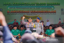 Kapolri: Apel Kebangsaan Banser momentum komitmen persatuan