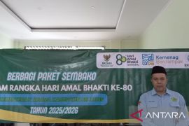 Kemenag Belitung salurkan bantuan kemanusiaan korban bencana alam Aceh - Sumatera