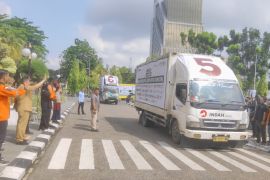 Dilepas di Pekanbaru, 75 ton bantuan Dompet Dhuafa dari Indonesia, Hongkong dan Jepang dikirim ke Aceh