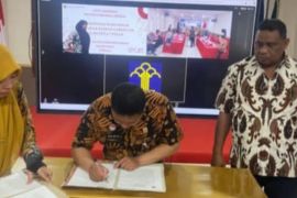 Kemenkum Malut harmonisasi tujuh Ranperda peta batas desa Halteng