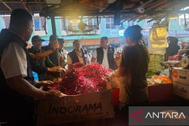 Satgas pangan Jambi sidak harga di pasar Angso Duo