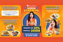 Kampanye Diskon Rame Rame ShopeeFood, Catatkan Pertumbuhan Konsisten bagi Merchant Lokal dan UMKM