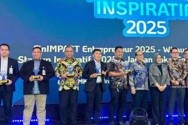 Bank Nagari meraih penghargaan dari Kementerian UMKM RI