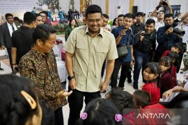Bobby Nasution ucapkan selamat perayaan Natal Keluarga Besar DPRD Sumut