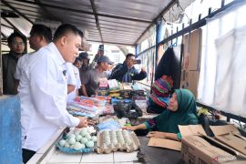 Pemkot Palembang gandeng Bulog dan Hipmi jaga harga pangan tetap terjangkau