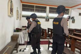 Polres Lamongan lakukan patroli skala besar jaga kondusivitas Nataru