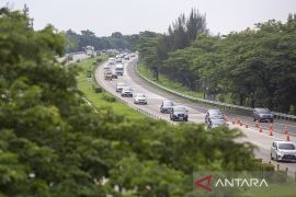 Arus mudik Natal di Tol Cipali