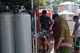 TNI siapkan pengolah air di desa Tapanuli Selatan untuk warga