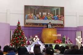 Ibadah Malam Kudus di Kabupaten Jayawijaya berjalan aman, lancar dan tertib