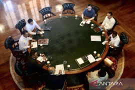 Presiden terima laporan soal perkembangan kampung haji Indonesia