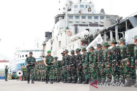 Pangdam XII/Tanjungpura lepas keberangkatan satgas percepatan penanggulangan bencana