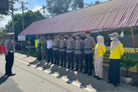 Pengamanan Natal di Wilayah pesisir Gorontalo berlangsung lancar