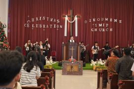 Natal POUK IMIP kabarkan pesan kasih dan harapan