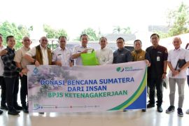 BPJS Ketenagakerjaan salurkan santunan Rp1 miliar bagi korban bencana hidrometeorologi di Agam