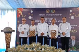 Lima warga binaan Rutan Cipinang bebas usai terima Remisi Khusus Natal