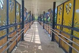 Dinas Bina Marga Jakarta merampungkan revitalisasi JPO Kyai Tapa