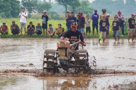 Balap traktor sambut musim tanam di Probolinggo