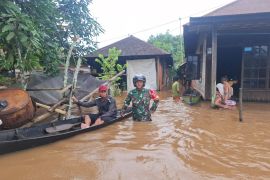 Kodim Banjar pantau perkembangan situasi volume debit air