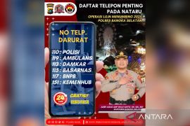 Polres Bangka Selatan luncurkan nomor layanan selama Nataru