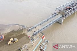 Pemerintah selesaikan 10 jembatan bailey di lokasi bencana Sumatra