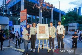 Wamen Ekraf resmikan Scenic Art Station di Stasiun BNI City sebagai seni di ruang publik