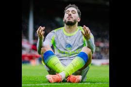 Cherki senang "pinjam" gaya selebrasi Haaland