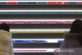 Menengok suasana pameran model kereta di Shanghai, China