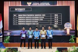 Pemkab HSU peringkat 2 terbaik se-Kalsel keterbukaan informasi publik