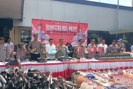 Polres Lamongan catat kriminalitas turun jadi 617 kasus pada 2025