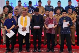 Pemkab Natuna menggelar doa lintas agama demi Indonesia aman, damai dan sejahtera