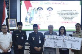 Pemkot Jambi ganti rugi 3,1 hektare lahan proyek pengendalian banjir