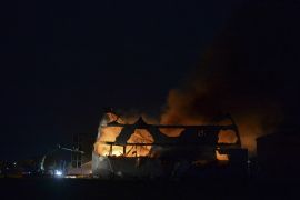 Kebakaran pabrik suku cadang mobil di Tangerang