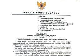 Pemkab Bone Bolango ajak masyarakat jaga keamanan malam tahun baru