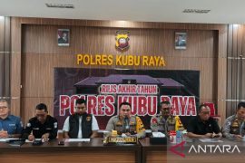 Polres Kubu Raya catat selama 2025 meningkat 20 kasus kejahatan