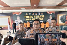 Polres Banjarbaru ungkap lima kasus besar narkoba pada 2025