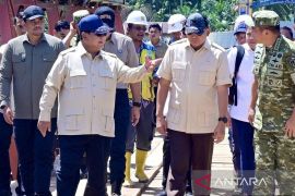 Presiden apresiasi TNI/Polri bertugas pemulihan pascabencana Tapsel