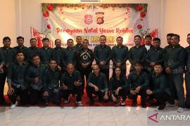 Polres dan Pemkab Bone Bolango rayakan Natal bersama penuh suka cita