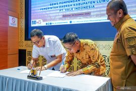PT Vale dan Pemkab Luwu Timur teken MoU mitigasi banjir
